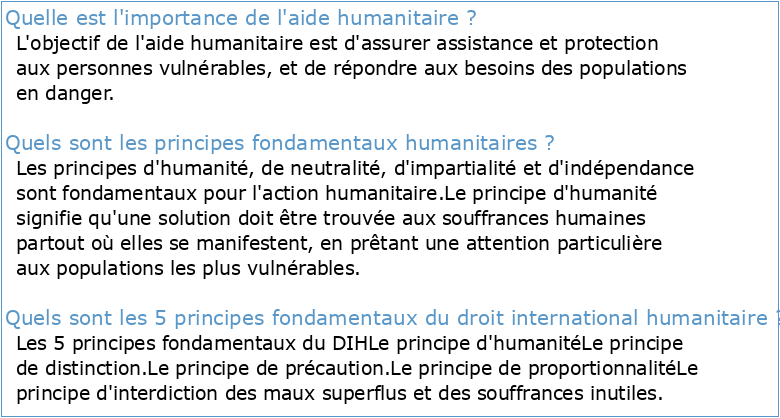 S/30/7 – L'importance fondamentale de l'accès humanitaire pour les