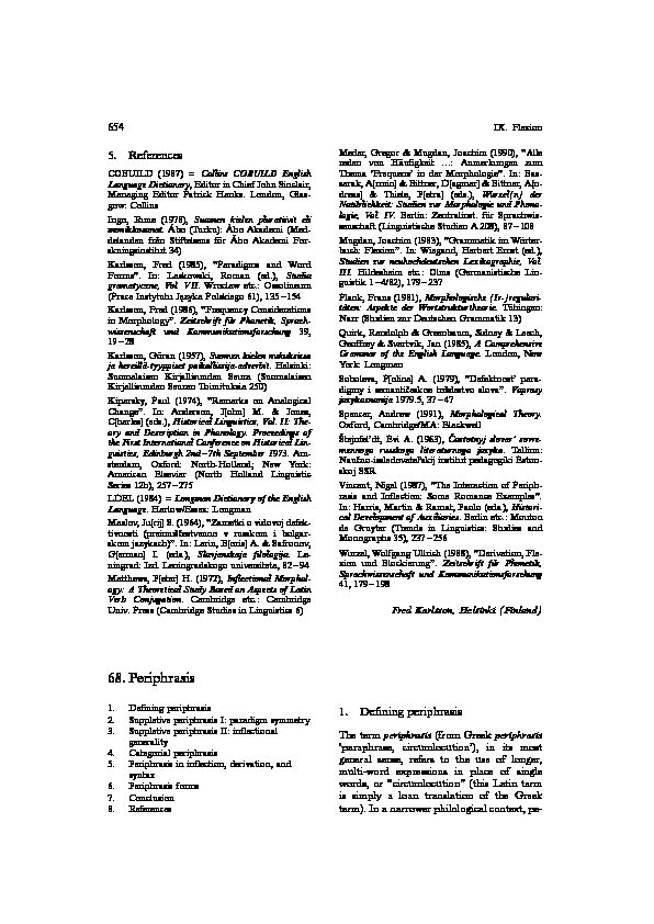 [PDF] 68 Periphrasis - Zenodo