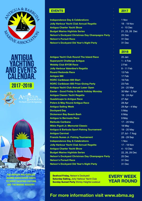[PDF] ABMA CALENDAR 2018-2019 final Sep 26 - Antigua Nice