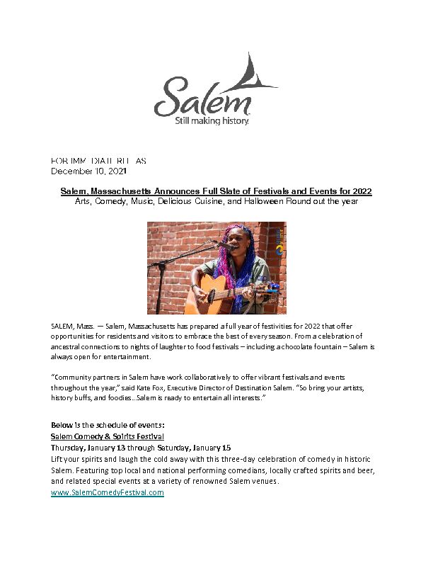 [PDF] Salem-Massachusetts-Announces-Full-Slate-of-Events-for-2022pdf