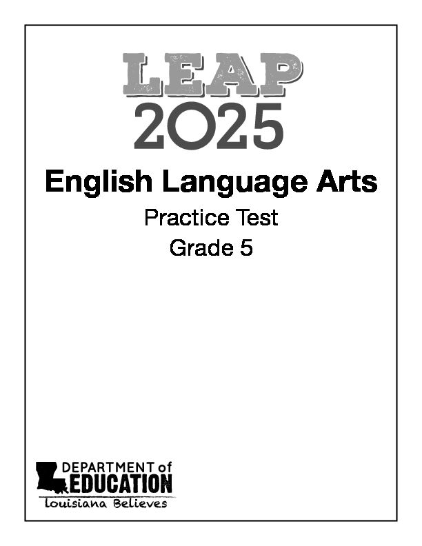 [PDF] English Language Arts
