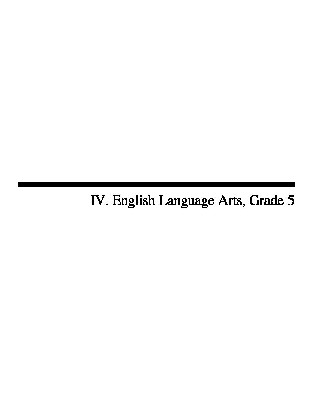 [PDF] MCAS 2017 Released Items English Language Arts, Grade 5