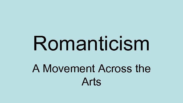 [PDF] A Movement Across the Arts