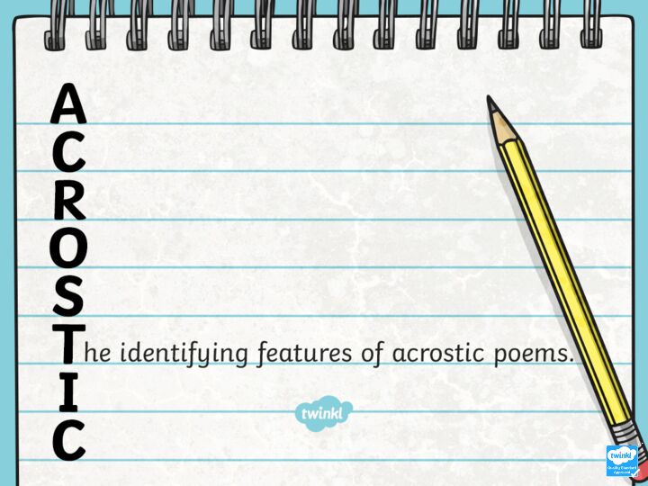 [PDF] Acrostic Poetry PowerPoint
