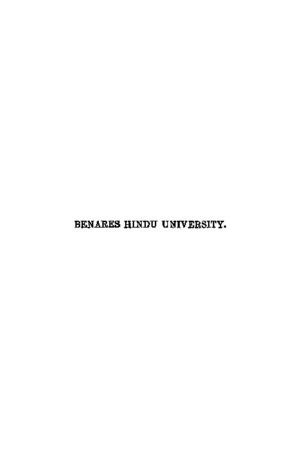 [PDF] BENARES HINDU UNIVERSITY - Rare Book Society of India