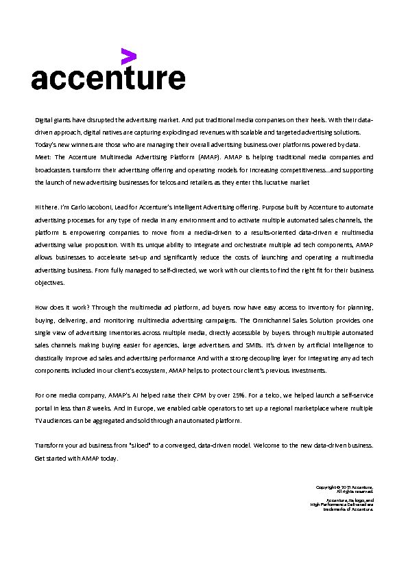 [PDF] Accenture Multimedia Advertising Platform