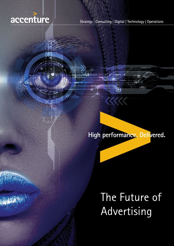 [PDF] The Future of Digital Advertising - Accenture