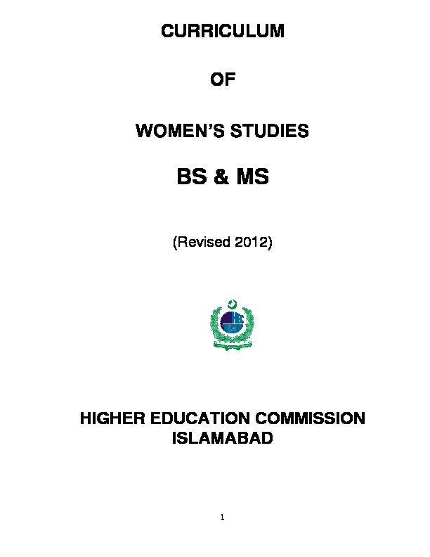 [PDF] Women Studies - HEC