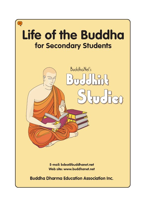 Life of the Buddha for Secondary Students - BuddhaNet