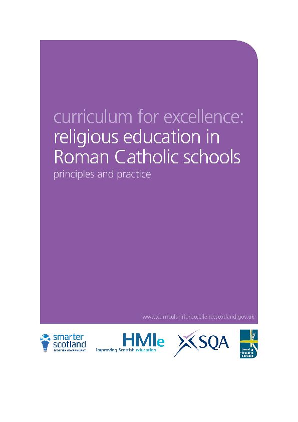 Religious education in Roman Catholic schools