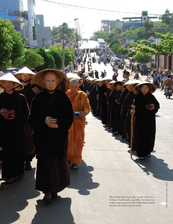 [PDF] Thich Nhat Hanh leads alms rounds in Bao Loc, Vietnam