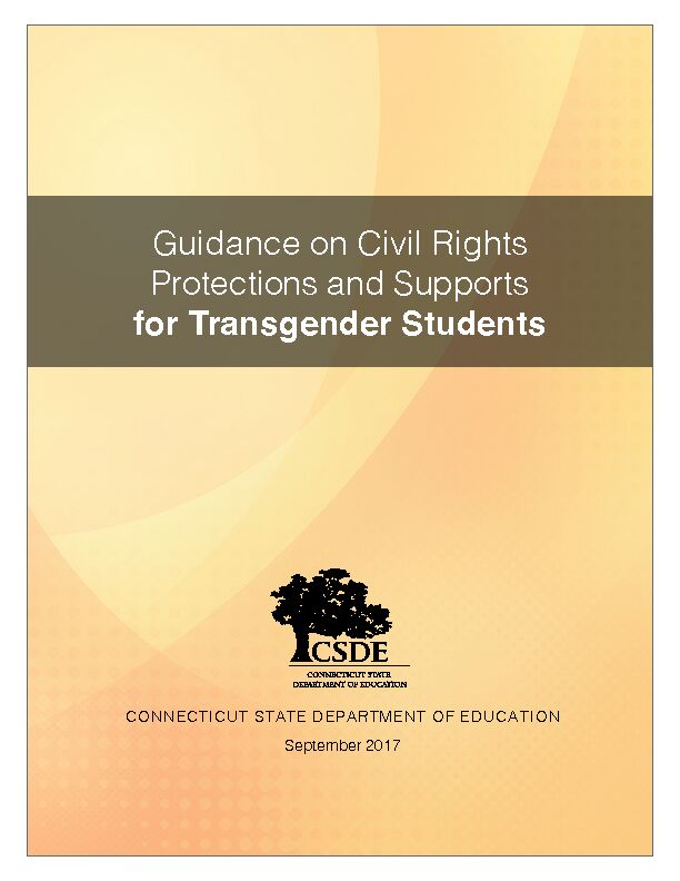 [PDF] Guidance on Civil Rights Protections and Supports for Transgender