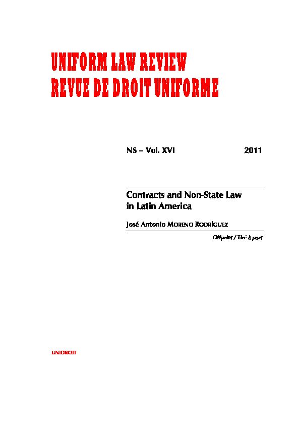 [PDF] Contracts and Non-State Law in Latin America - WordPresscom