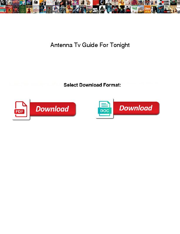 [PDF] Antenna Tv Guide For Tonight - Portes du Soleil Accommodation