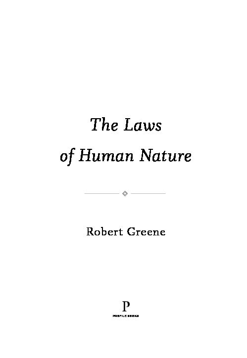 [PDF] The Laws of Human Nature - Profile Books