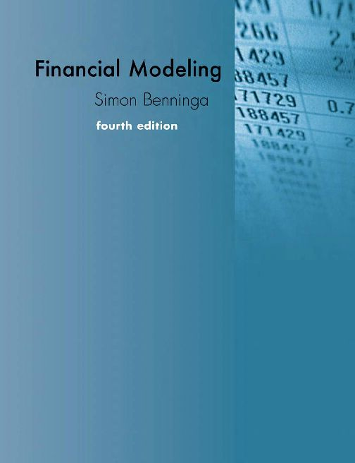 [PDF] FINANCIAL MODELING - Simon Benninga