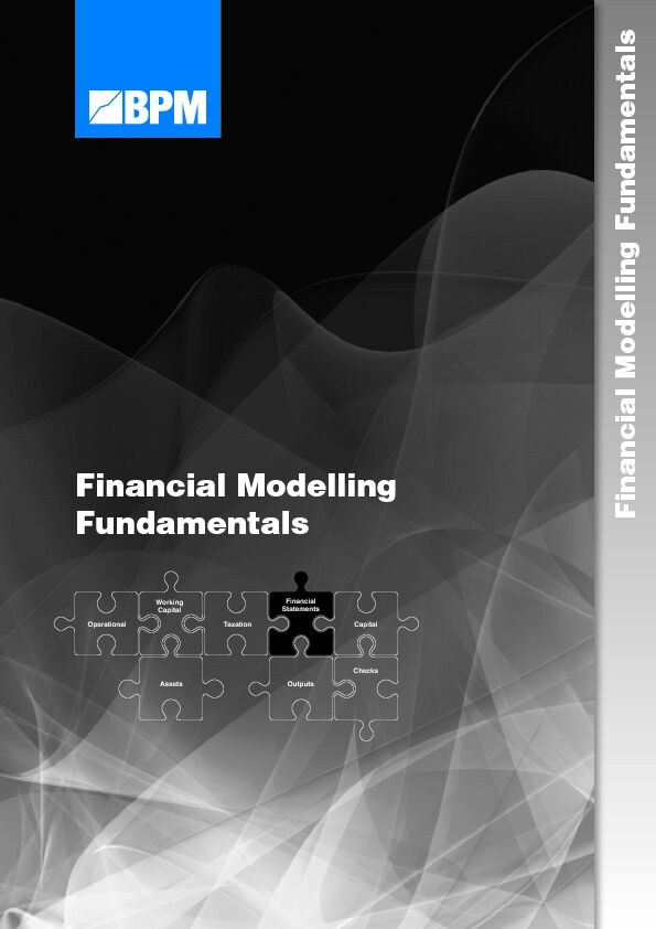 [PDF] Financial Modelling Fundamentals