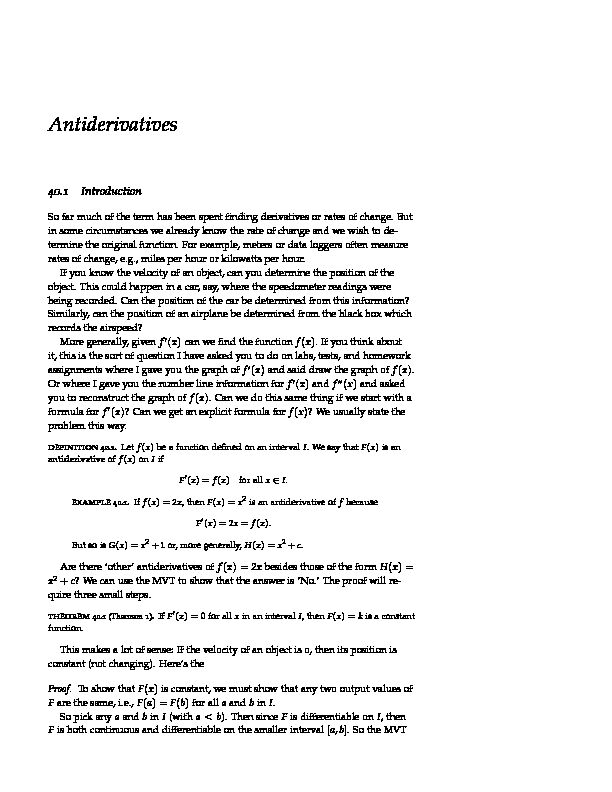 [PDF] Antiderivatives