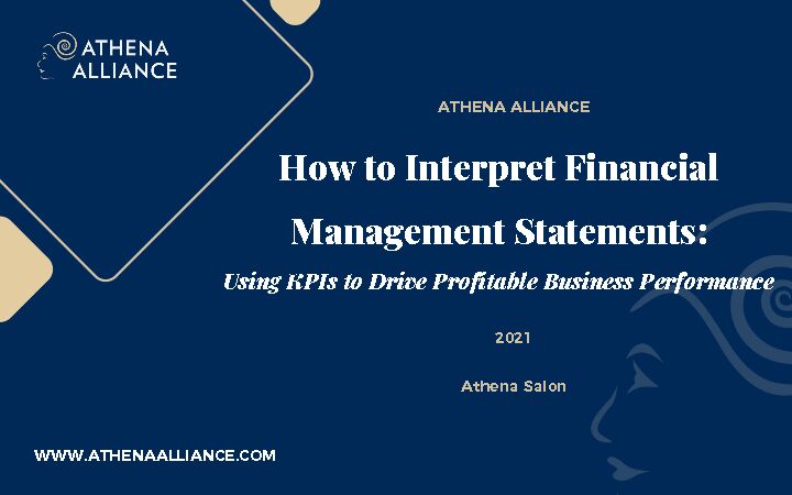 [PDF] How to Interpret Financial Management Statements: