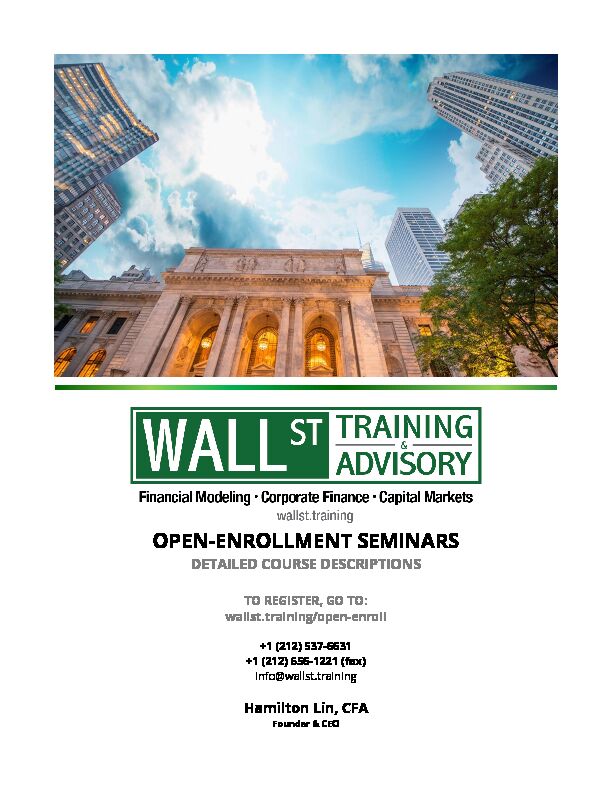 [PDF] WST_Open-Enrollpdf - Wall Street Training