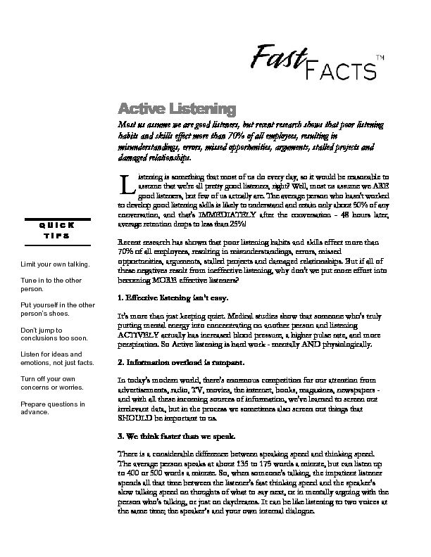 [PDF] Active Listening