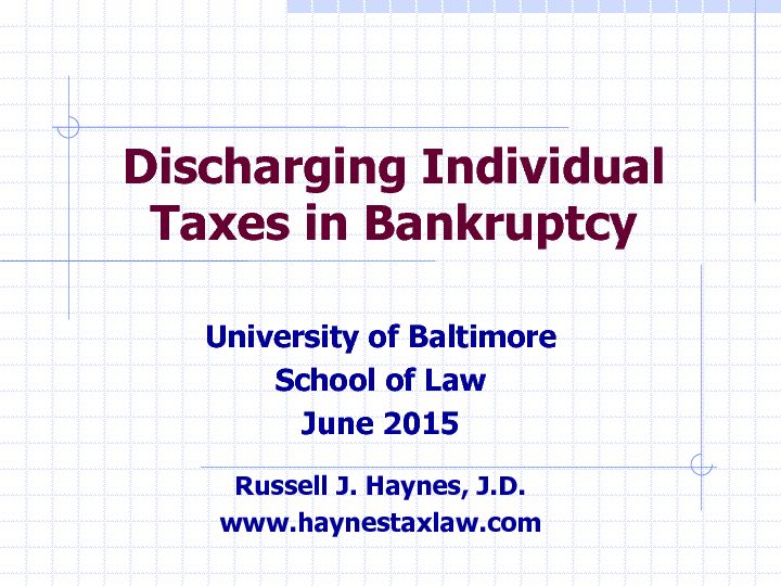 [PDF] Dealing With the IRS Collection Division - Haynes Tax Law