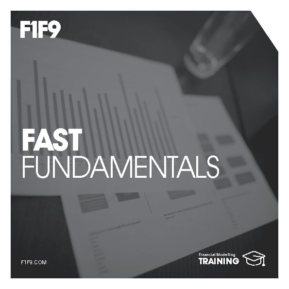 [PDF] FAST FUNDAMENTALS - F1F9