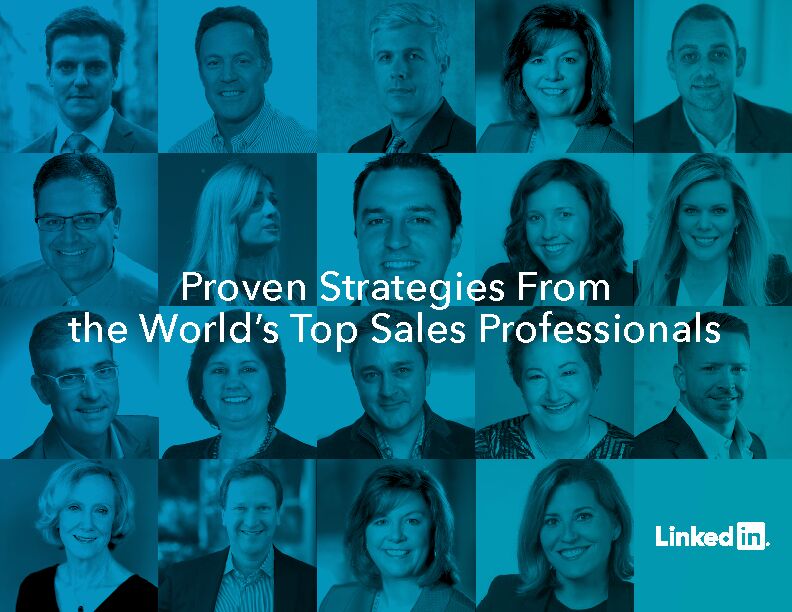 [PDF] Proven Strategies From the Worlds Top Sales Professionals