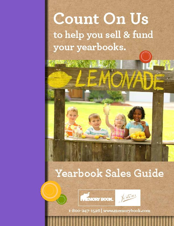 [PDF] Sales Guide PDF - Memory Book