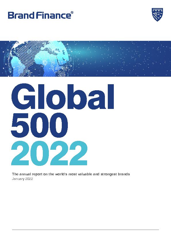 Brand Finance Global 500 2022 - Brandirectory
