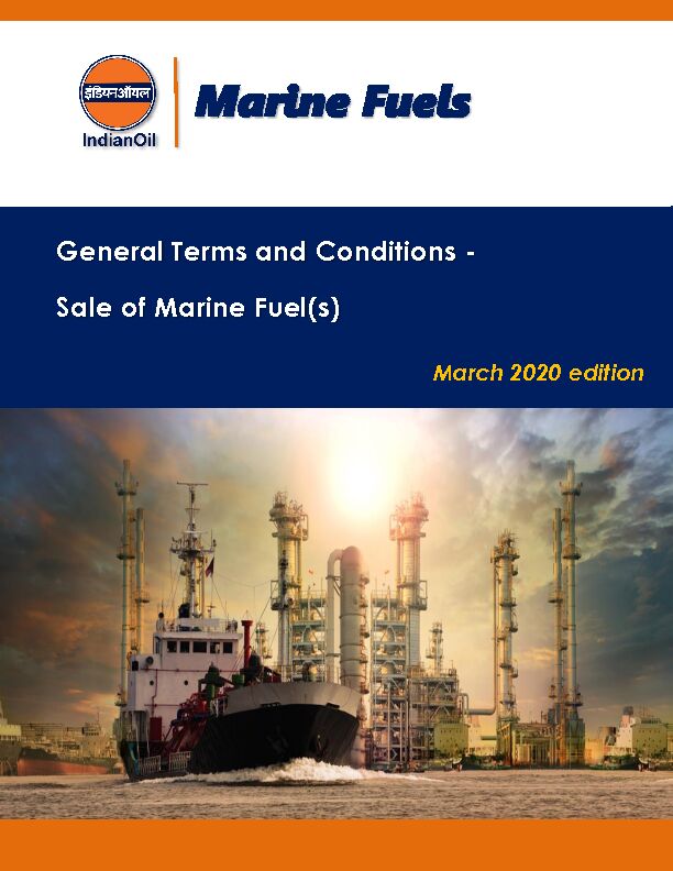 Marine Fuels - Indian Oil
