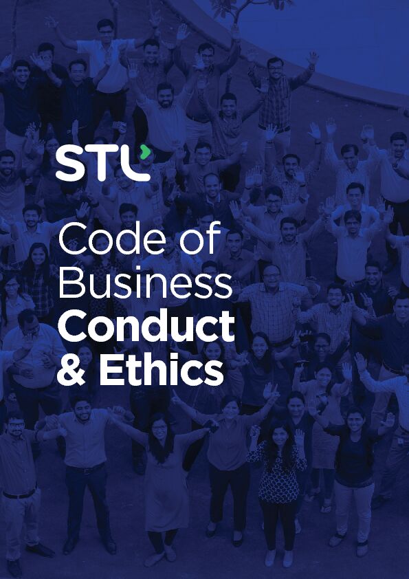 Code of Business Conduct & Ethics - STL