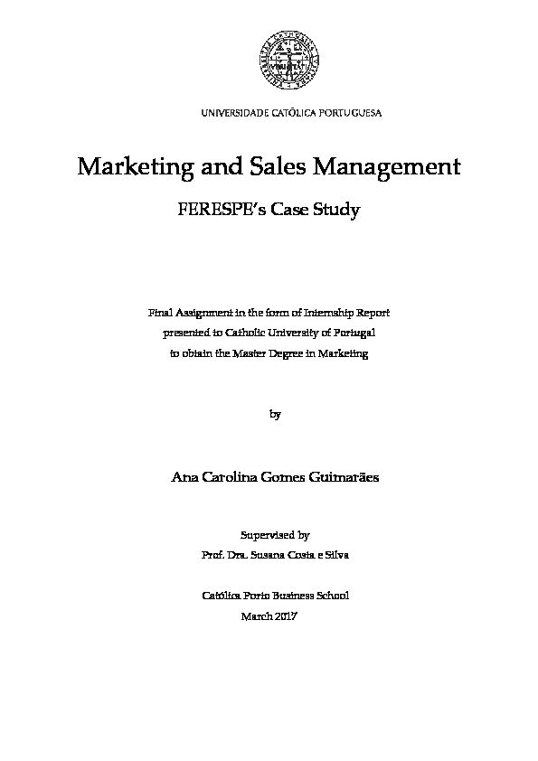 [PDF] Marketing and Sales Management
