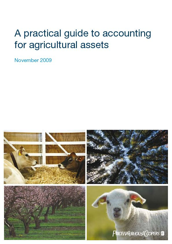 A practical guide to accounting for agricultural assets
