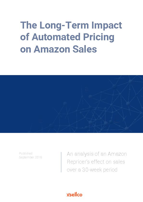 [PDF] The Long-Term Impact of Automated Pricing on Amazon Sales