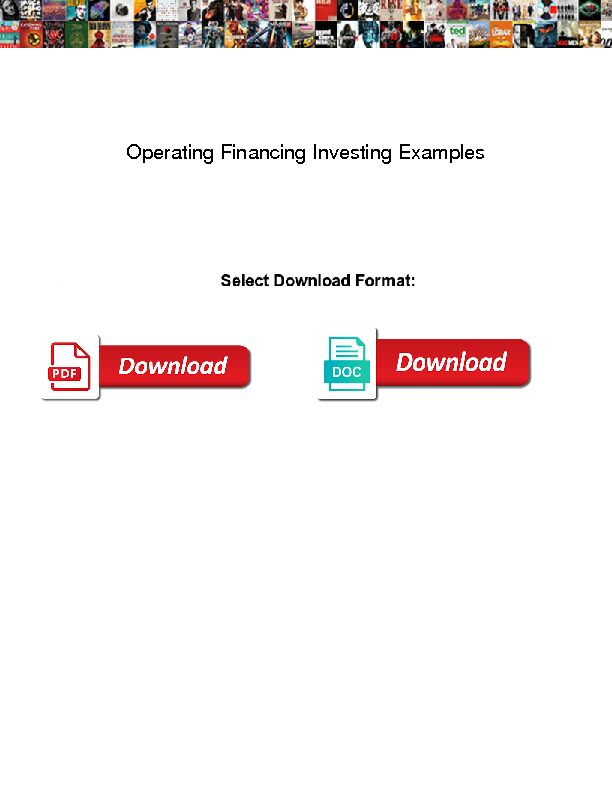 [PDF] Operating Financing Investing Examples  Willowtree Farm