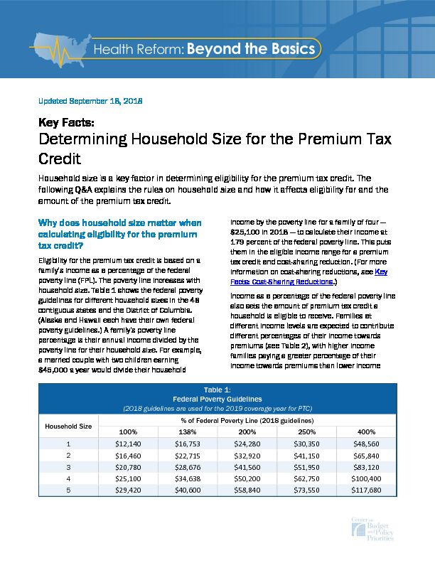 [PDF] Determining Household Size for the Premium Tax Credit