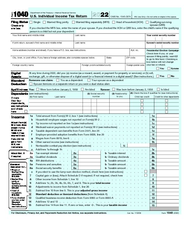 [PDF] Form 1040 (2021) - IRS