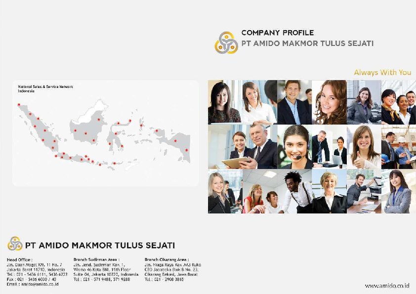 [PDF] company profile - pt amido makmor tulus sejati