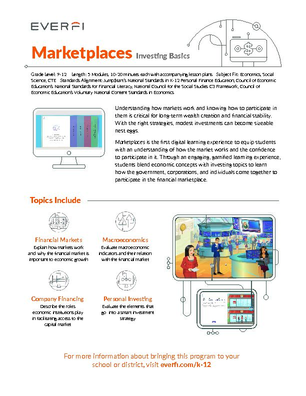 Marketplaces Investing Basics - EVERFI