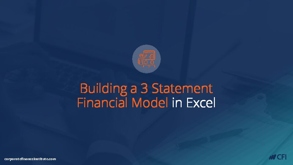 [PDF] Building a 3 Statement Financial Model in Excel - Corporate Finance