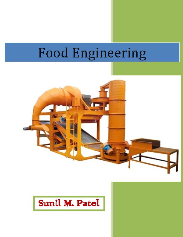 [PDF] Food Engineering - AgriMoonCom