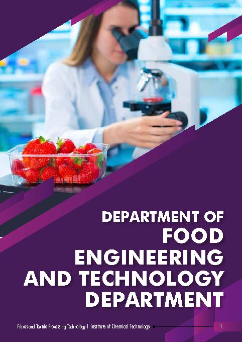 [PDF] FOOD ENGINEERING AND TECHNOLOGY DEPARTMENT