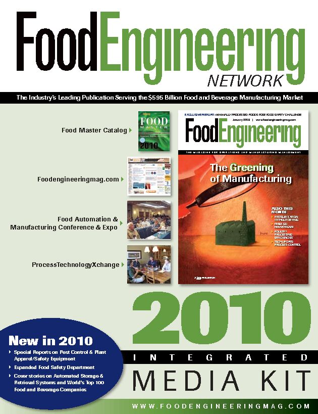 [PDF] Media Kit - Food Engineering