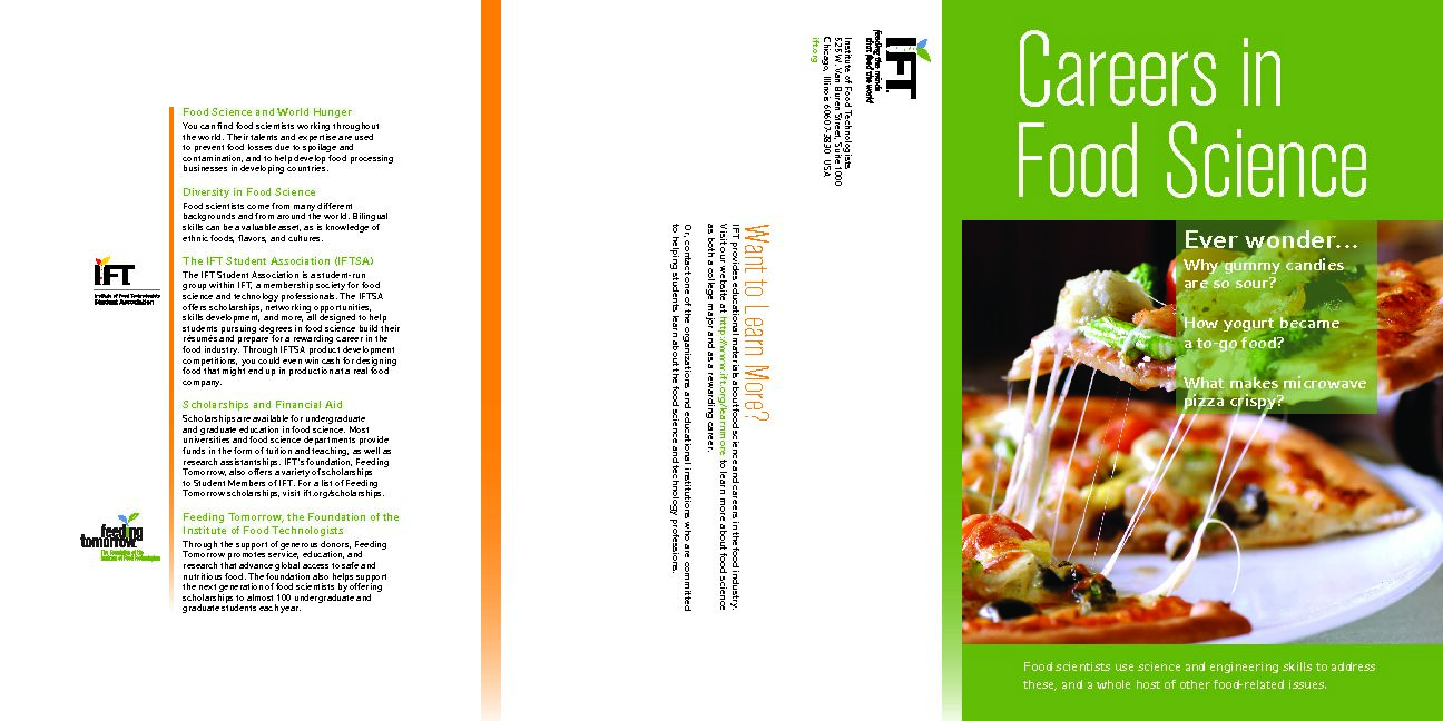 [PDF] Careers in Food Science - McGill University