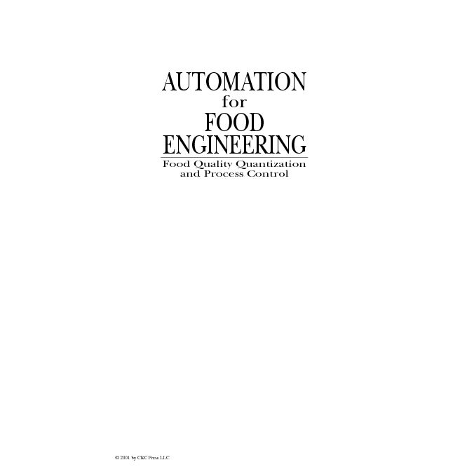 [PDF] AUTOMATION ENGINEERING FOOD