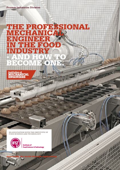 [PDF] Food Engineer Guild - Institution of Mechanical Engineers - IMechE