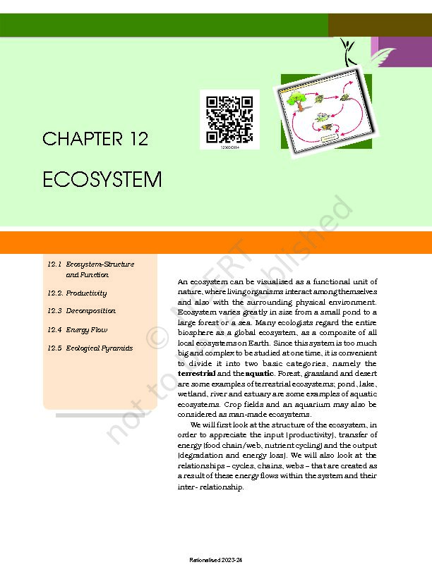 [PDF] Chapter 12 Biotechnology and its Applications - NCERT