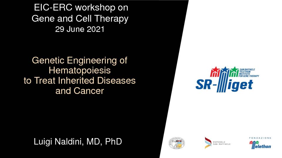 [PDF] EIC-ERC workshop on Gene and Cell Therapy