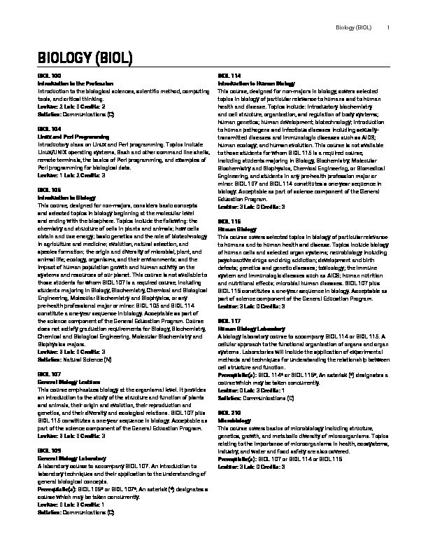 [PDF] Biology (BIOL)